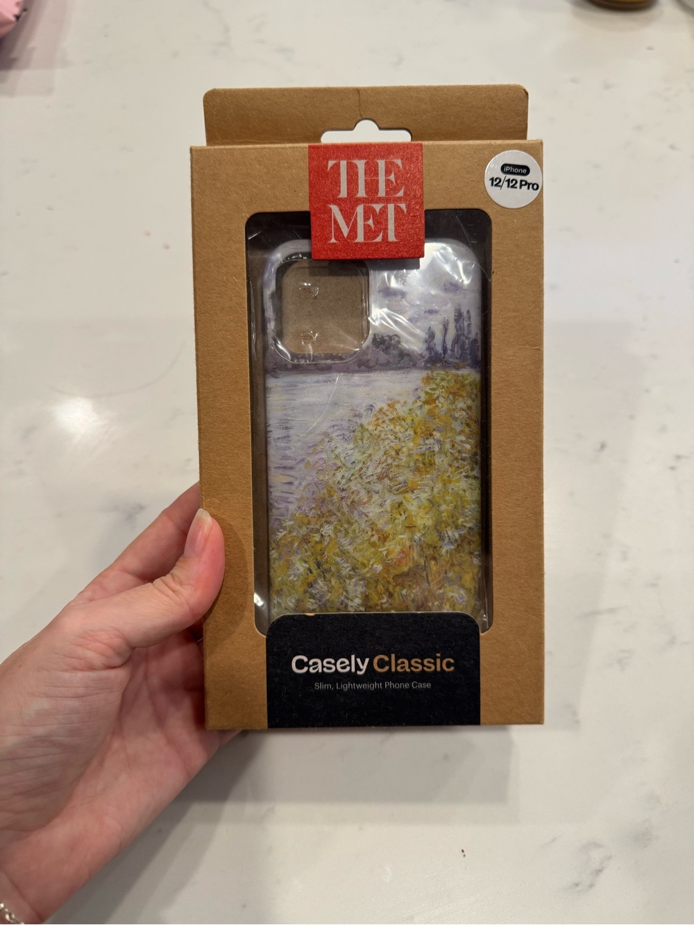 Casely Classic iPhone 12/12 Pro Case - The Met Floral Design (The Met)